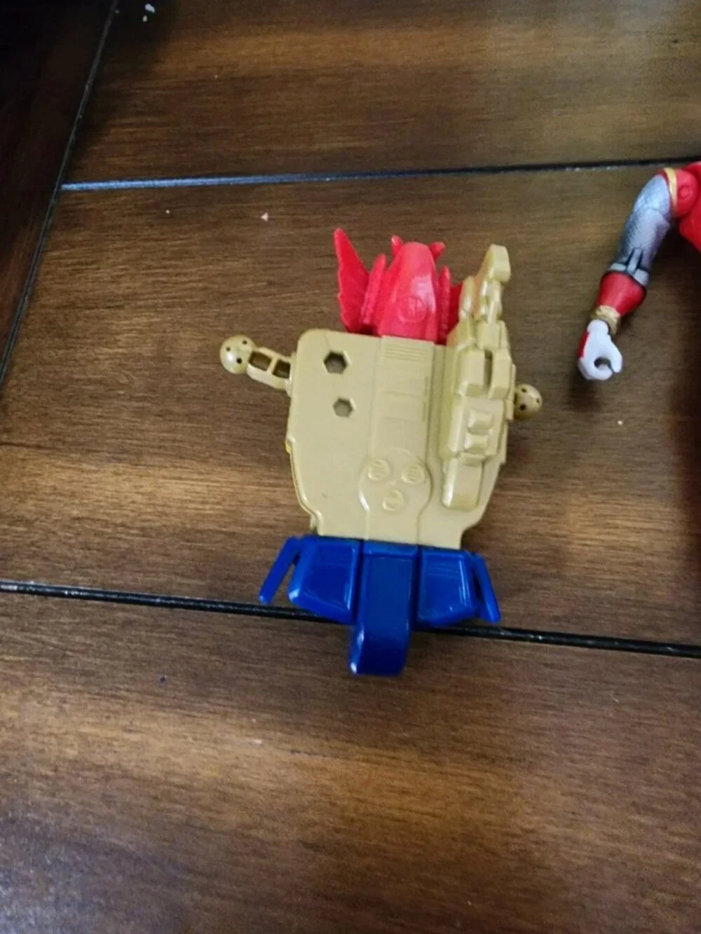 Power Ranger Ninji Storm Red Wing Ranger & Megazord Builder Piece